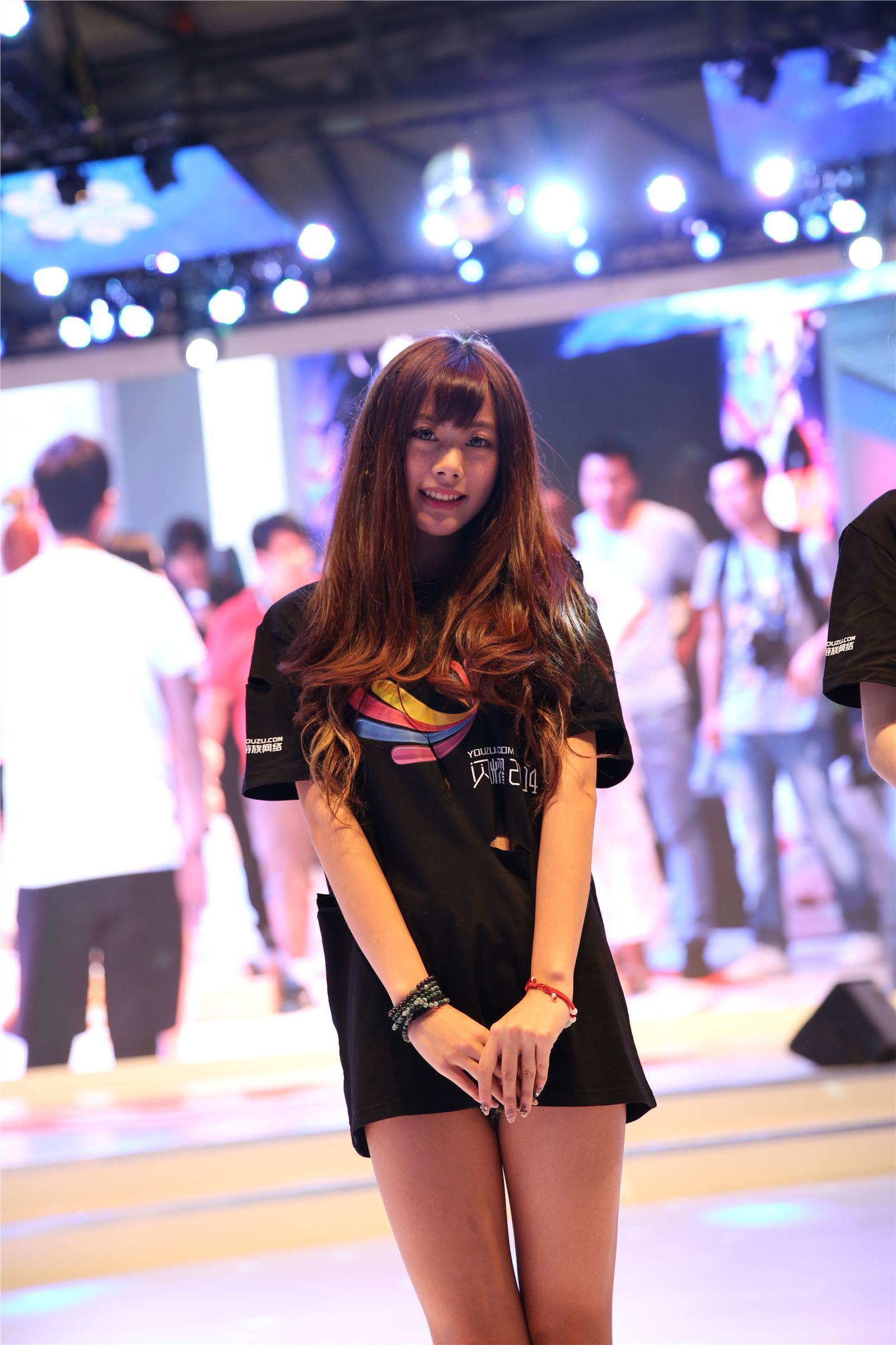 Chinajoy2014游族网络展台女神超清合集 1